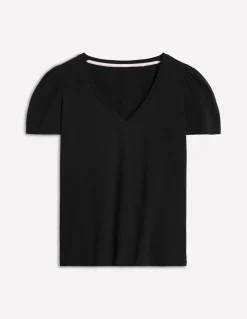 Short Sleeve V Neck T-shirt--Boden Shop