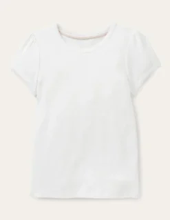 Short-Sleeved Pointelle Top--Boden Online