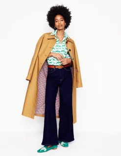 Sienna Cotton Shirt-Ivory, Janet And Friends-Boden Cheap