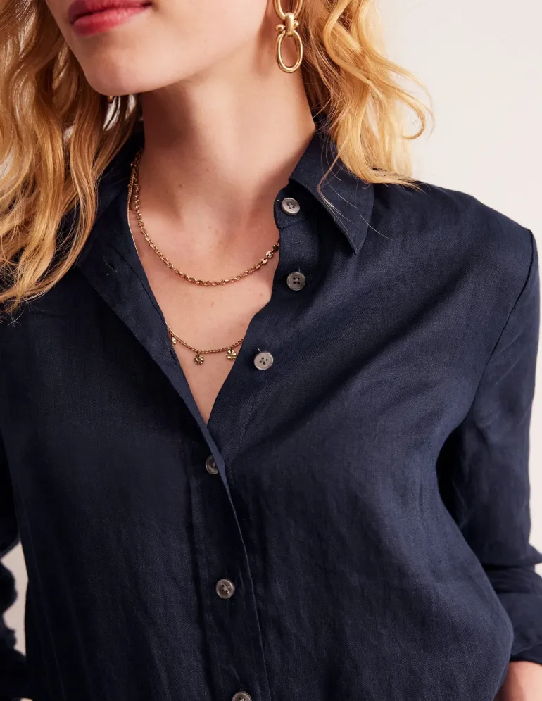 Sienna Linen Shirt--Boden Online