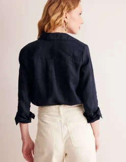 Sienna Linen Shirt--Boden Online