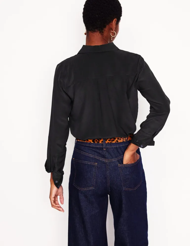 Sienna Silk Shirt--Boden Store