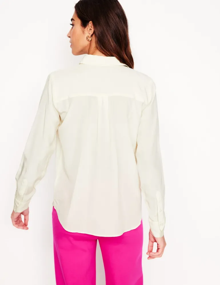 Sienna Silk Shirt--Boden Outlet