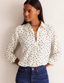 Sienna Silk Shirt--Boden Best Sale
