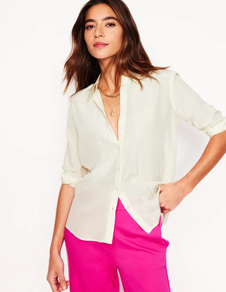 Sienna Silk Shirt--Boden Outlet