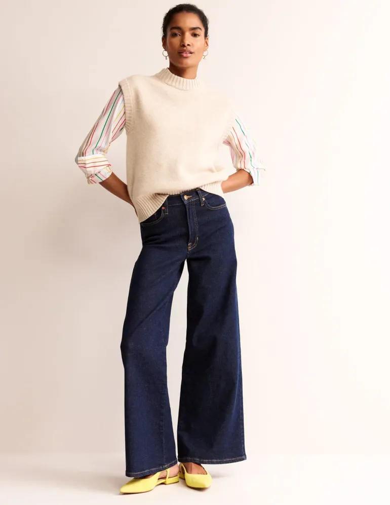 Sienna Silk Shirt-Ivory, Multi Stripe-Boden Cheap