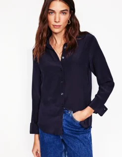 Sienna Silk Shirt--Boden Cheap