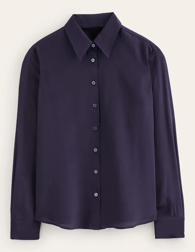Sienna Silk Shirt--Boden Cheap