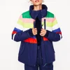 Ski Jacket-Rainbow Stripe-Boden Fashion