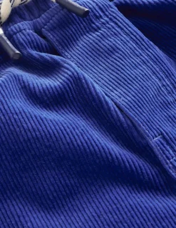 Slim Pull On Trousers-Sapphire Blue Cord-Boden Cheap