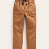 Slim Pull-On Pants-Butterscotch Brown-Boden Online