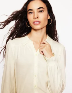 Smocked Jersey Shirt--Boden Hot