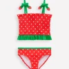 Smocked Tankini Set-Jam Red Strawberry-Boden Discount