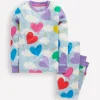 Snug Glow-In-The-Dark Pyjamas-Misty Blue Balloon Sky-Boden Cheap