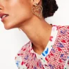 Statement Heart Earrings--Boden Store