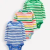 Striped 3 Pack Bodies-Oatmeal Multi Stripe-Boden Hot