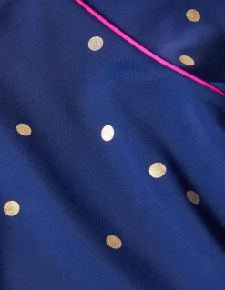 Sunsafe Patterned Rash Vest-Navy Rainbow Confetti Spot-Boden Cheap