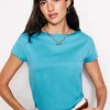 Supersoft Boat Neck T-Shirt-Blue Grass-Boden Store