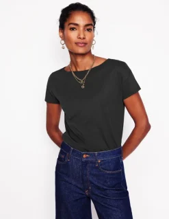 Supersoft Boat Neck T-Shirt--Boden Hot