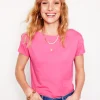 Supersoft Boat Neck T-Shirt-Tickled Pink-Boden Sale