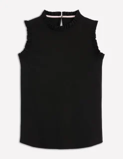 Supersoft Frill Detail Vest--Boden Clearance