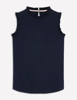 Supersoft Frill Detail Vest--Boden Discount