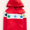Supersoft Hooded Raglan-Poppy Red-Boden Cheap