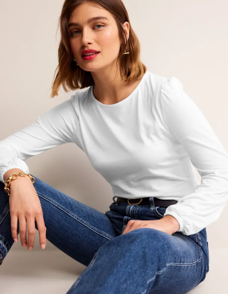 Supersoft Long Sleeve Top--Boden Flash Sale