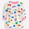Sweatshirt Dress-Rainbow Pets-Boden Flash Sale