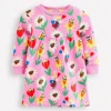 Sweatshirt Dress-Sugared Lilac Spring Garden-Boden Hot