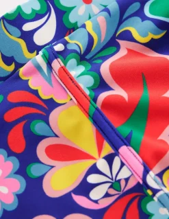 Swim Shorts-Multi, Meadow Paisley-Boden Shop
