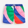 Swim Shorts-Multi Rainbow Swirl-Boden Outlet