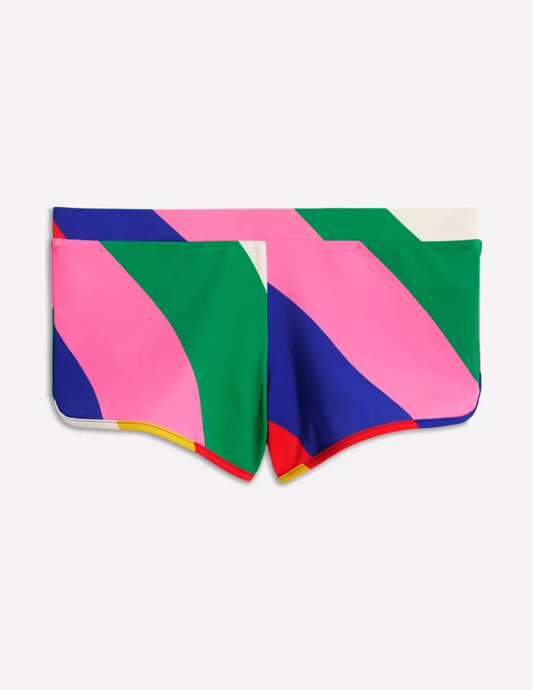 Swim Shorts-Multi, Rainbow Cascade-Boden Sale