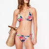 Symi String Bikini Bottoms-Ivory, Botanical Paisley-Boden Clearance