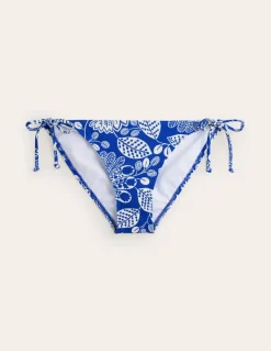 Symi String Bikini Bottoms-Surf The Web, Gardenia Swirl-Boden Fashion