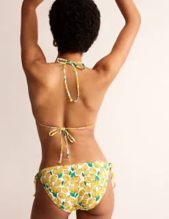 Symi String Bikini Top-Ivory, Lemons-Boden Shop