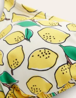 Symi String Bikini Top-Ivory, Lemons-Boden Shop
