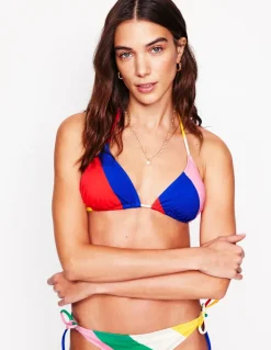 Symi String Bikini Top-Multi, Rainbow Cascade-Boden Cheap