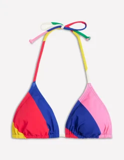 Symi String Bikini Top-Multi, Rainbow Cascade-Boden Cheap