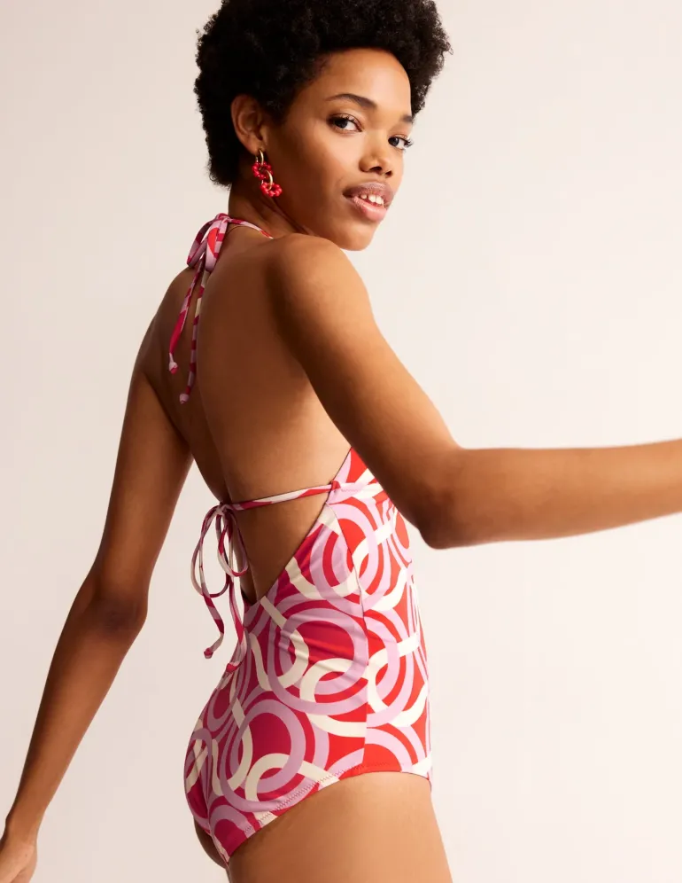 Symi String Swimsuit-Fiesta, Geo Whirl-Boden New