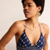Symi String Swimsuit-French Navy, Seagull-Boden Discount