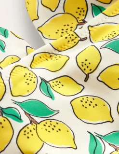 Symi String Swimsuit-Ivory, Lemons-Boden Clearance