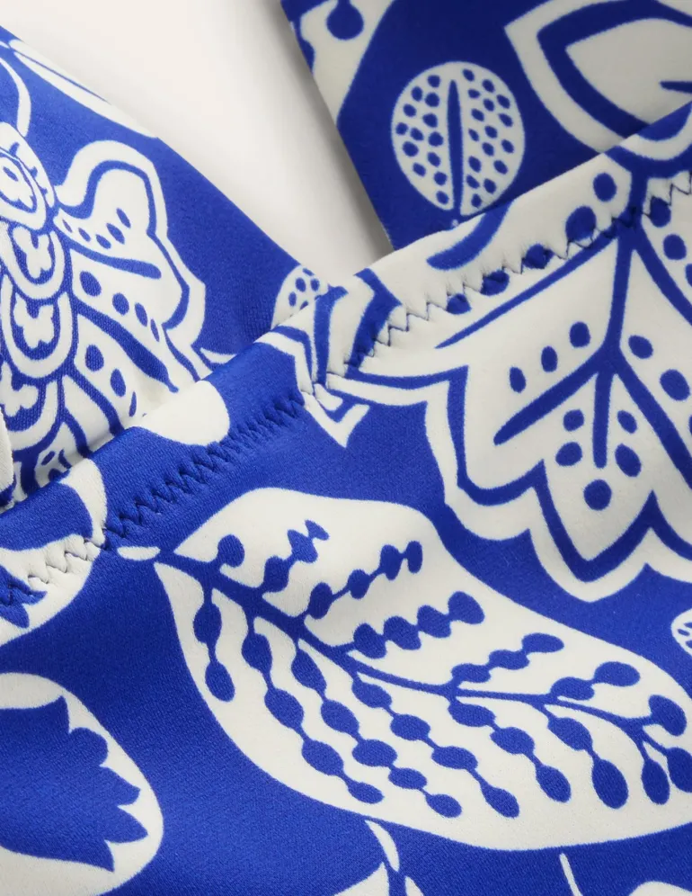Symi String Swimsuit-Surf The Web, Gardenia Swirl-Boden Store