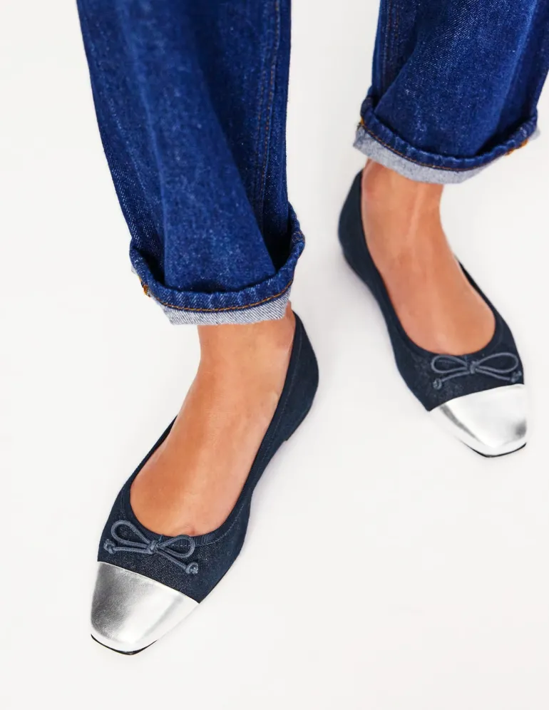 Toe Cap Ballet Flat--Boden Best Sale