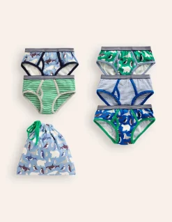 Underwear 5 Pack-Multi Arctic-Boden Fashion