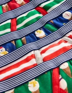 Underwear 5 Pack-Multi Christmas-Boden Flash Sale