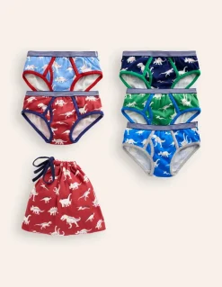 Underwear 5 Pack-Multi Dino Wordle-Boden Outlet