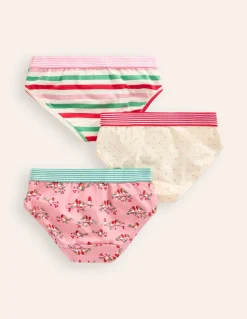 Underwear 3 Pack-Pink Robins-Boden Cheap