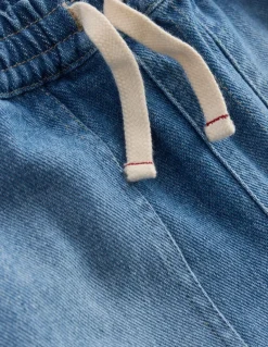 Warrior Knee Jeans-Mid Blue Wash-Boden Cheap