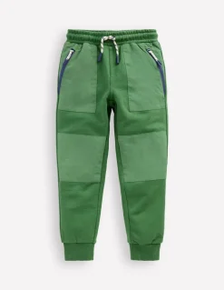 Warrior Knee Joggers-Newt Green-Boden Best